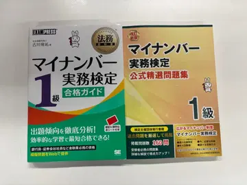 마이넘버 실무 검정 1급 합격 가이드 & 문제집