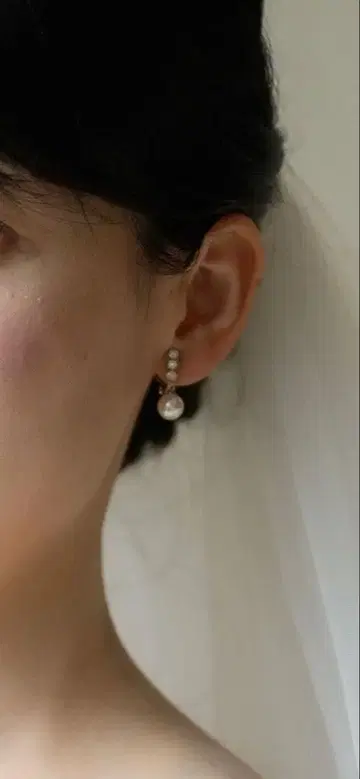 HAMACO PEARL 진주 귀찌 SV925