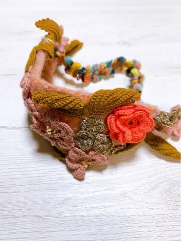 CA4LA 꽃 장식 헤어밴드