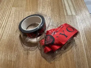 B'z 가챠가챠 넥스트랩과 마스킹 테이프 세트