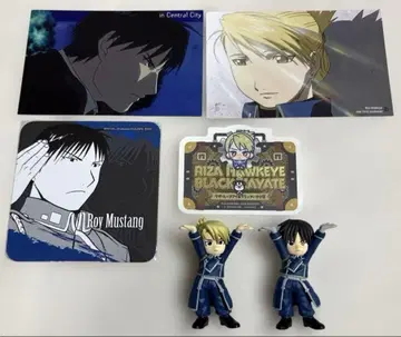 강철의 연금술사 하가렌 피규어 카페 코스터 머스탱 리자