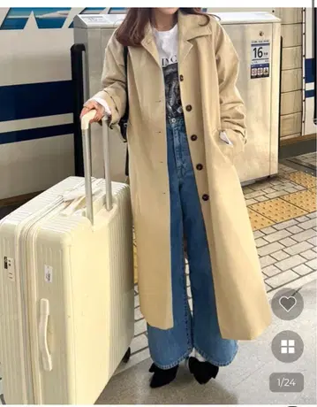 may 벨트 포함 트렌치코트 JESNZD1157