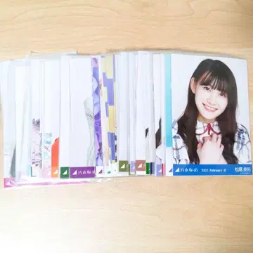 노기자카46 마츠오 미유 브로마이드 묶음 판매 세트 판매