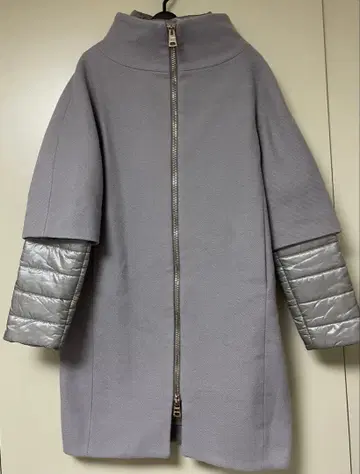 [ HERNO 헬노 ] 2WAY 다운 코트 사이즈 40 그레이