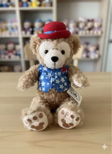 새상품급 WDW 미국 한정판 독립 기념일 더피 봉제 인형
