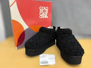 COLORS OF CALIFORNIA 인조 모피 부츠 23 A25707