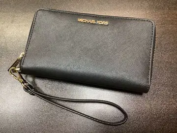 최종 가격 인하 상태 좋은 마이클코어스 라운드 지퍼 장지갑