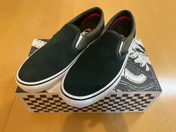 VANS Skate Slip-On 9.5 블랙 올리브 27.5