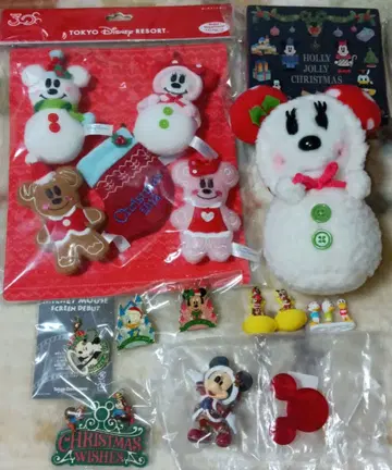 디즈니 크리스마스 굿즈 세트