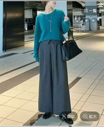 [신] mysty woman 폭스 울 MIX 니트