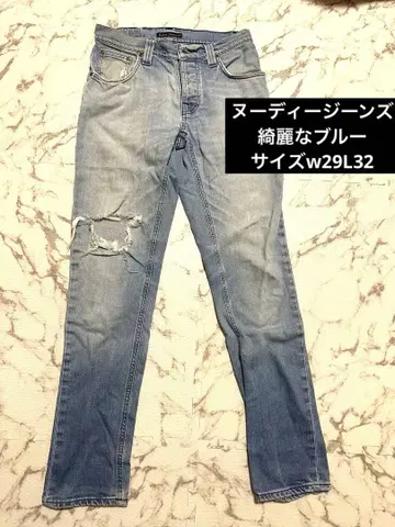 누디진 워시 데님 멋진 잘생긴 남자