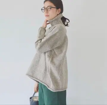 utilite 페루 하이랜드 울 터틀넥 니트 유틸리테