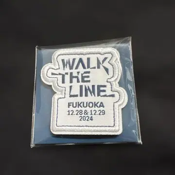 WALK THE LINE FUKUOKA 기념 와펜 후쿠오카 FUKUOKA
