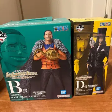 원피스 제일복권 B상 크로커다일 D상 로브 루치 세트