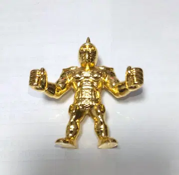 근육맨 지우개 다이캐스트 빅 바디 금 도금