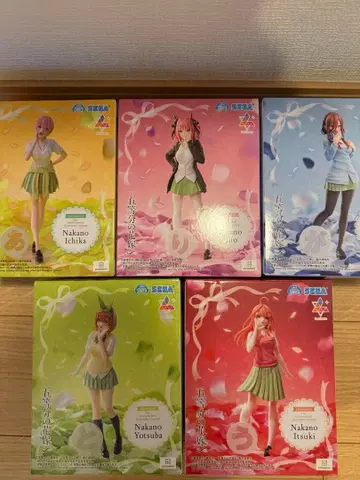 5등분의 신부 Luminasta 피규어 세트