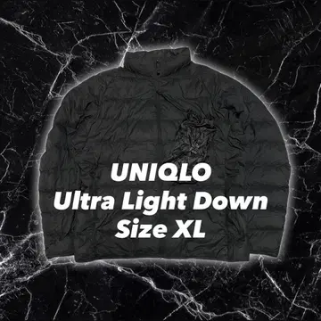 UNIQLO 유니클로 울트라 라이트 다운 XL 블랙 439589