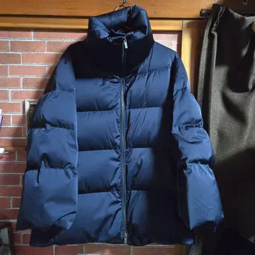 [ 새상품급 ] 유니클로 질 샌더 다운 네이비 XL