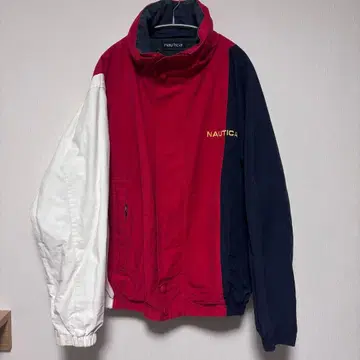 NAUTICA 멀티 컬러 나일론 자켓 L 사이즈