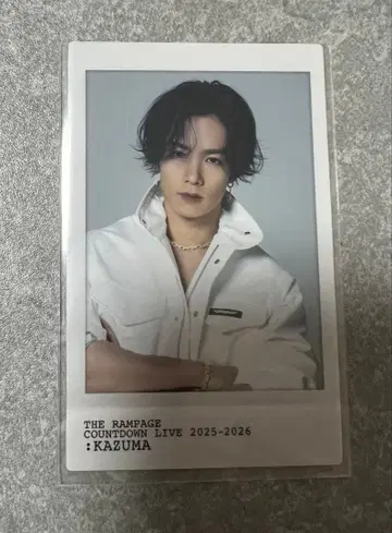 THE RAMPAGE 카와무라 카즈마 스티커 카드 익명 배송