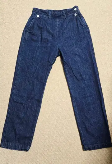 새상품급! PICCADILLY 다크 블루 데님 팬츠 M~L