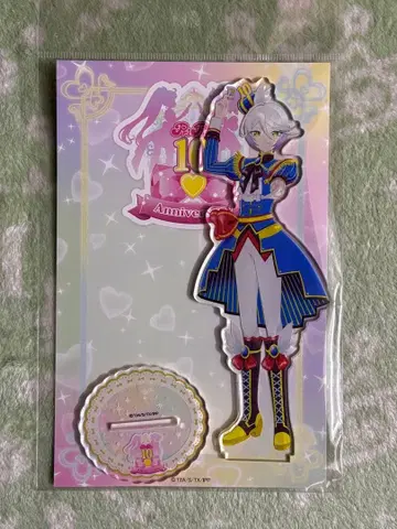 프리파라전 보라색 아크릴 스탠드 시쿄인 히비키