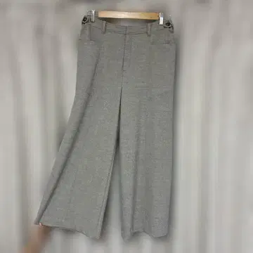 세시카 블루 그레이 와이드 팬츠 13호 속기모