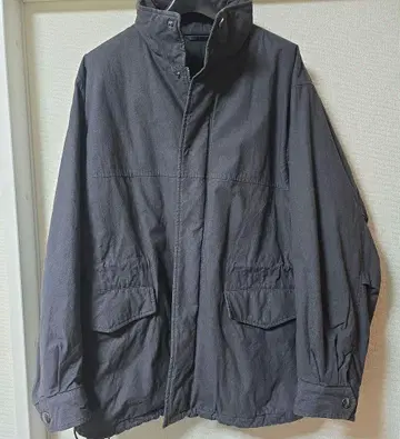 STEVEN ALAN 버프 오벌 스탠드 카라 자켓