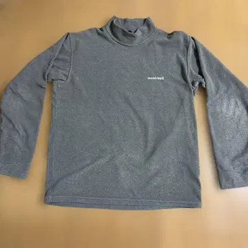 mont-bell 브라운 터틀넥