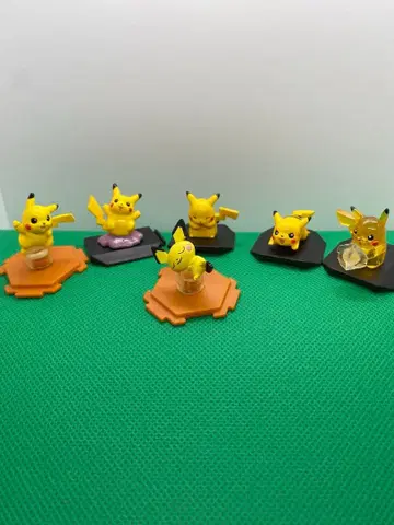레트로 포켓몬 피규어 피카츄 세트 6개