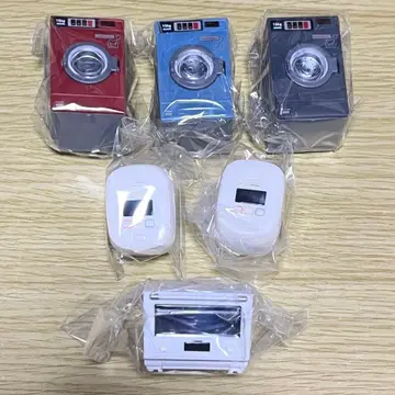 조지루시 밥솥 오븐 레인지 미니 코인 세탁기 미니어처 가전제품 가챠