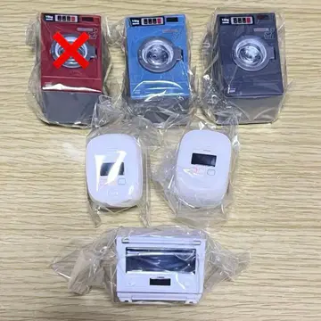 조지루시 밥솥 오븐 레인지 미니 코인 세탁기 미니어처 가전제품 가챠