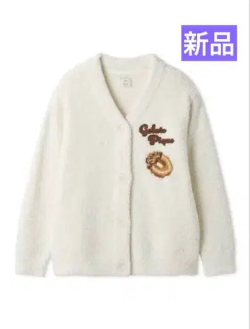 [ 택 포함 새상품 ] 젤라또피케 도넛 자카드 가디건