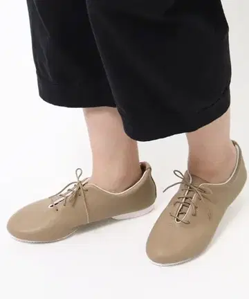 크라운 재즈 댄스 가죽 레이스업 재즈 슈즈