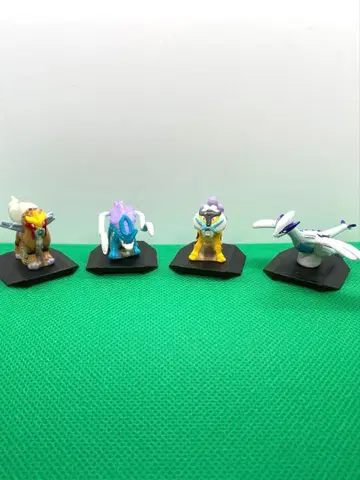 레트로 포켓몬 피규어 전설 포켓몬 4개 세트