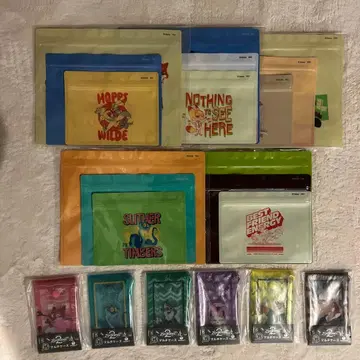 Happy 복권 주토피아2 H상 멀티 케이스 J상 지퍼 백 세트