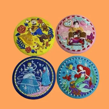 디즈니 자수 캔뱃지 세트 판매