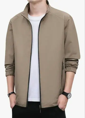 남성용 자켓 봄 가을 무지 캐주얼 비즈니스 L 점퍼