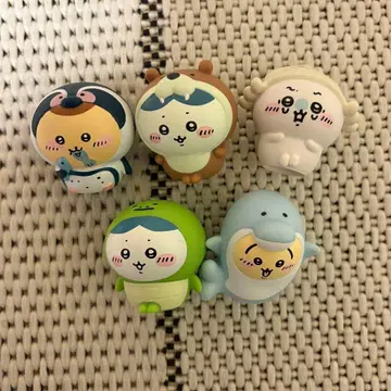 치이카와 (먼작귀) 수족관 소프트 비닐 5개 세트 묶음 판매