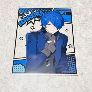 새상품 밀그램 하루카 아크릴 카드 아메리칸 코믹스