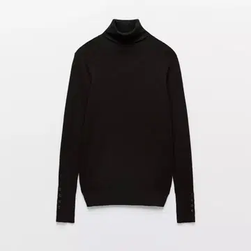 ZARA 하이넥 니트 스웨터