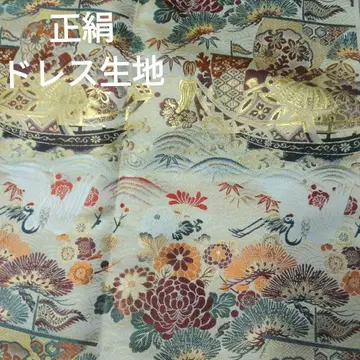 마루오비 원단 포멀 드레스 원단 핸드메이드 소재 원단 니시진 비단 원단