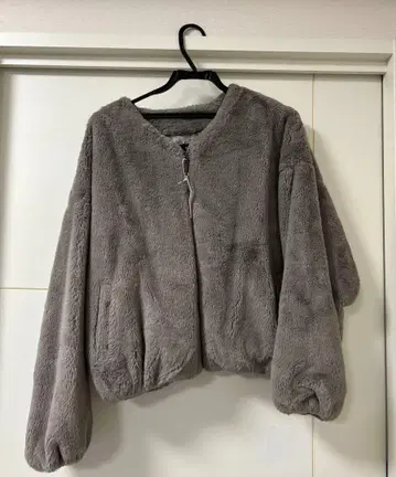 EAST BOY 그레이 보아 자켓