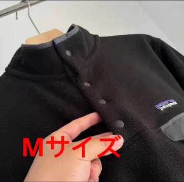 파타고니아 블랙 신틸라 스냅T 풀오버 M 사이즈