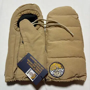 엘머 바이 스와니 다운 미튼 프론트 오픈 장갑 (베이지 안쪽 보아