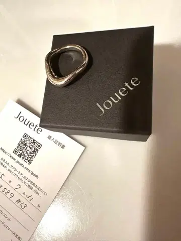 Jouete 플라티나 코팅 미사용 새상품 사이즈 13