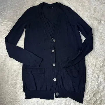 새상품급 Theory 띠어리 세미롱 가디건