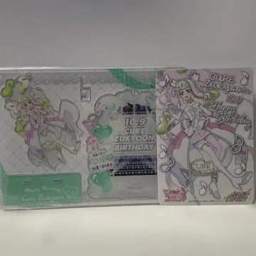 너와 아이돌 프리큐어 벌스데이 큐어즈큔 아크릴 스탠드 카드