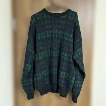 L.L.BEAN 니트 블랙워치