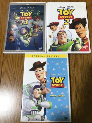 토이 스토리 1~3 (2010 미국) DVD 3작품 세트